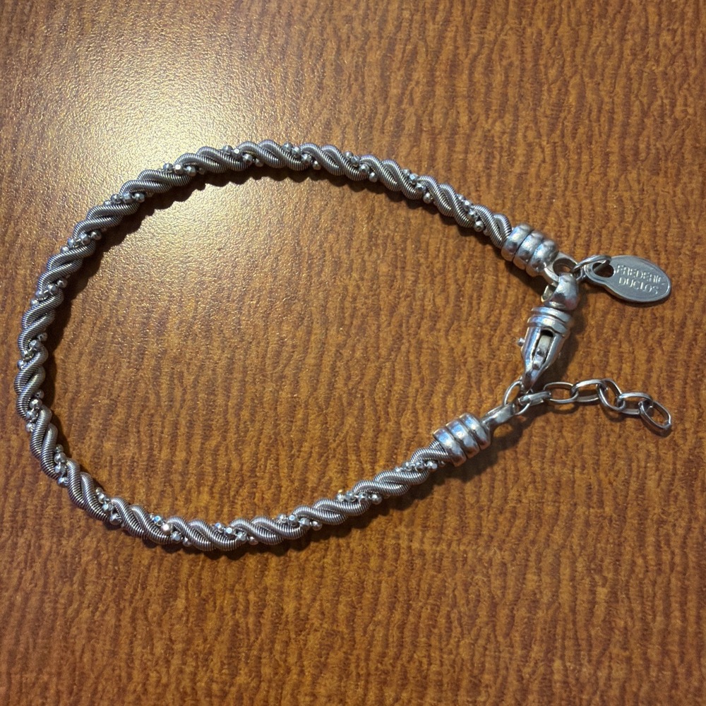 Vtg Frederik Duclos 925 Silver Bracelet 9 Grams